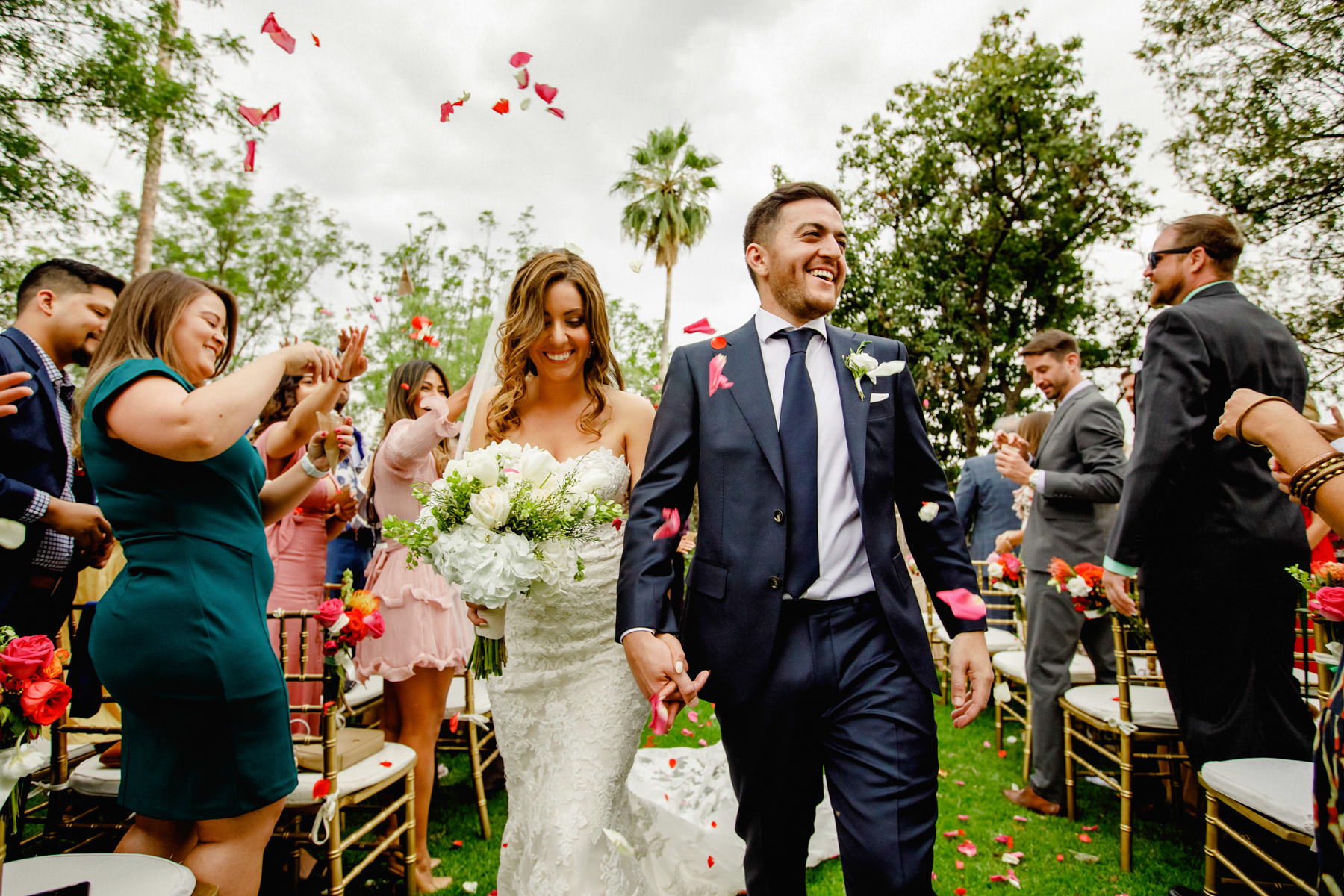 Mexico garden wedding