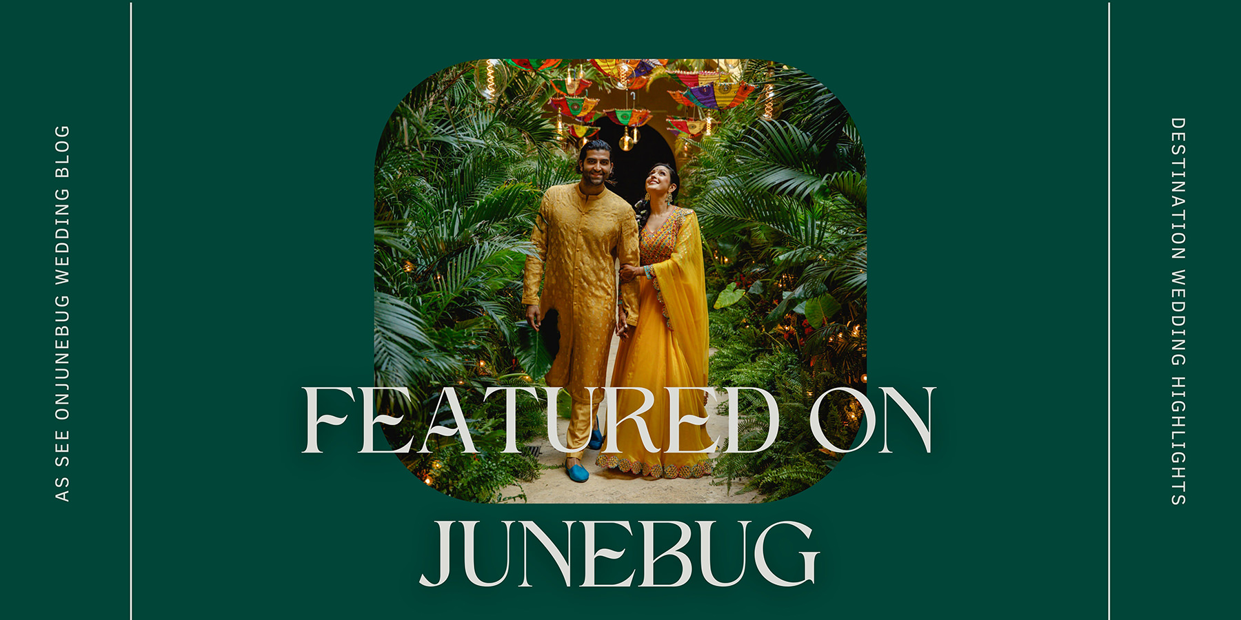 indian wedding featured on Junebug
