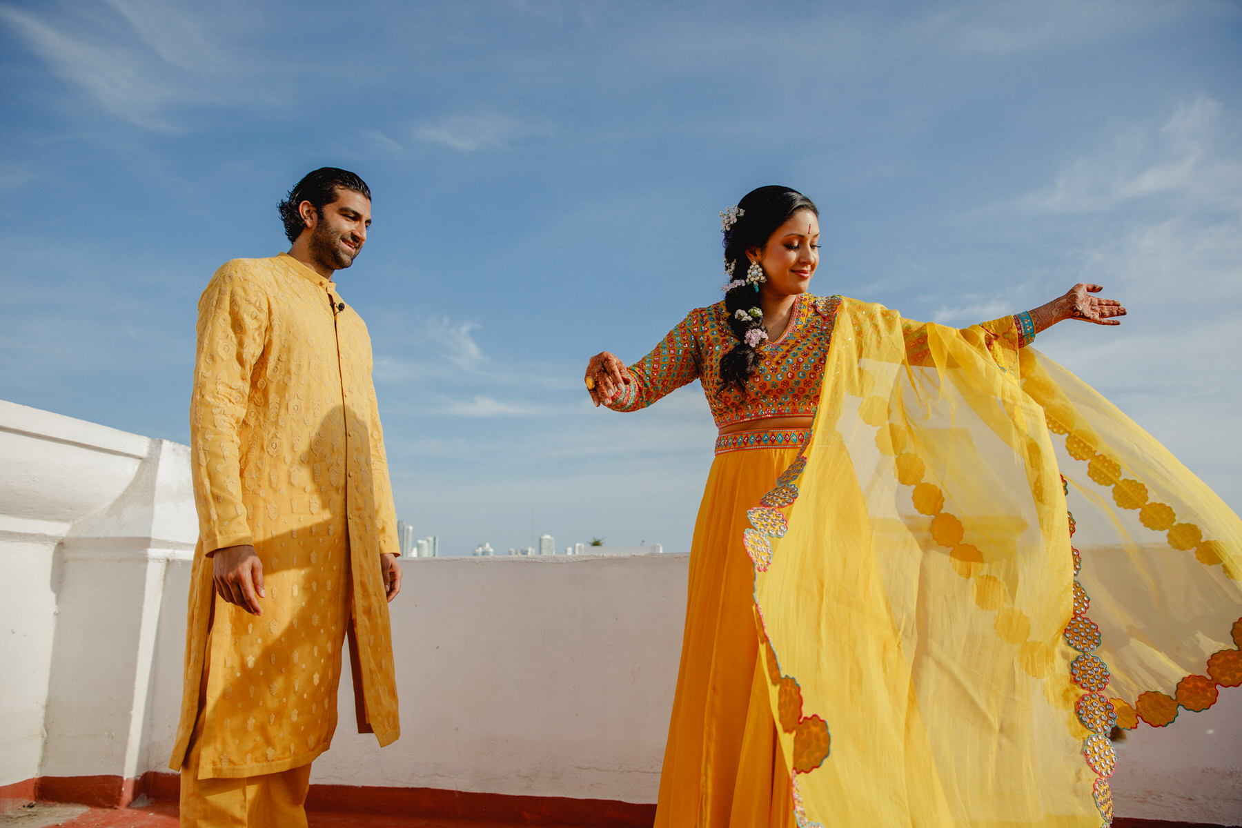 Indian wedding Cartagena 
