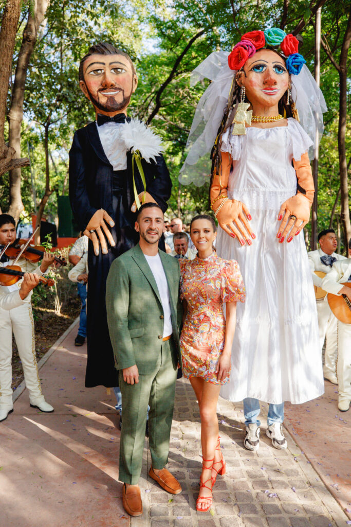 Festive wedding celebration in Mexico