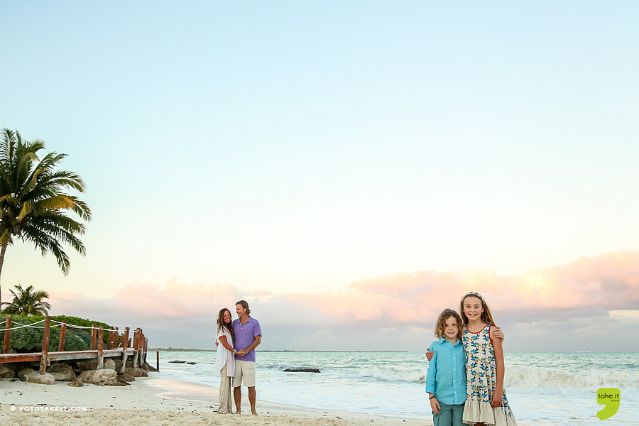 mayakoba family photos