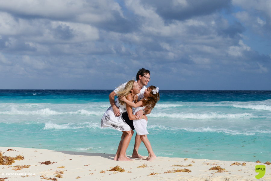 fotografo familias westin cancun