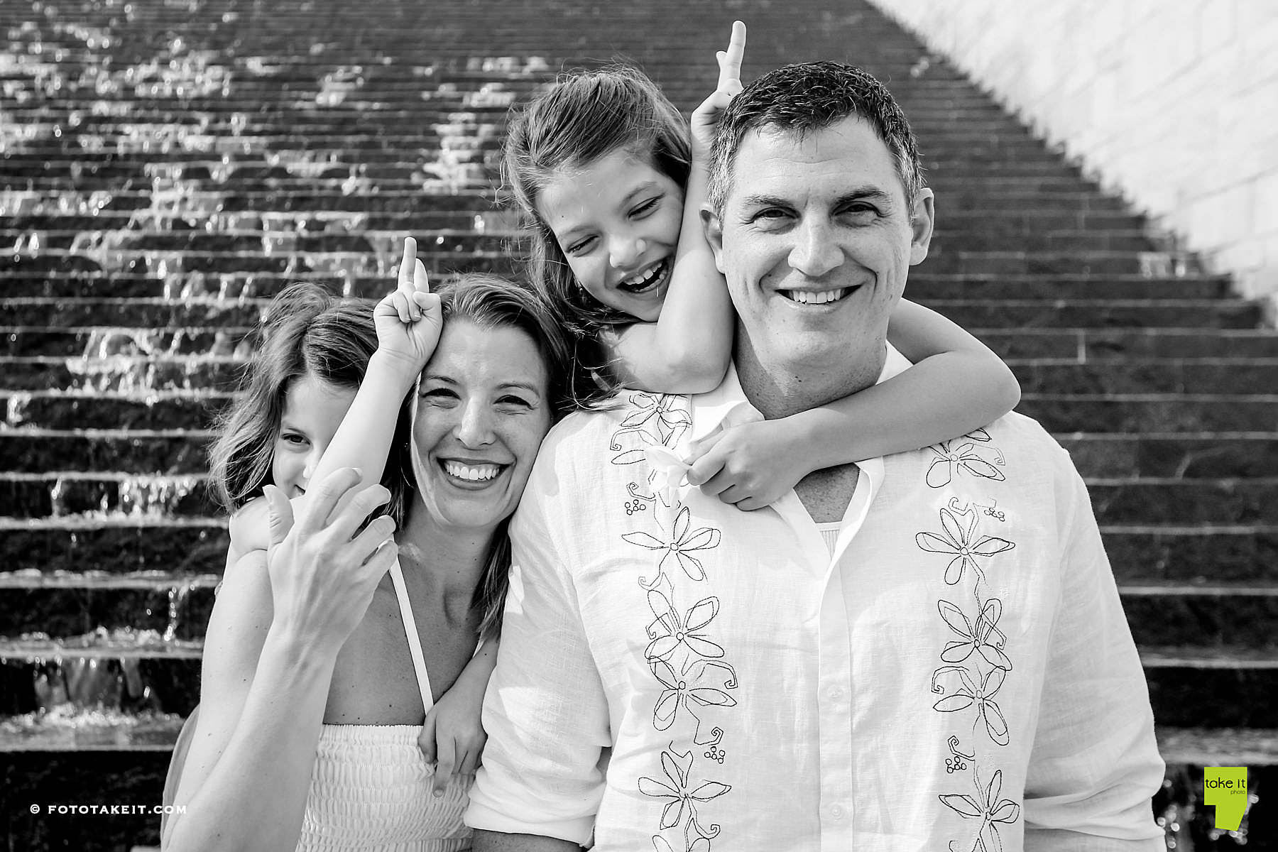 family photo session playa carmen