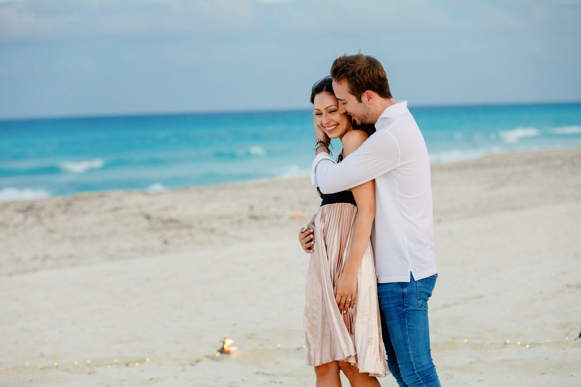 Riviera Maya wedding proposal