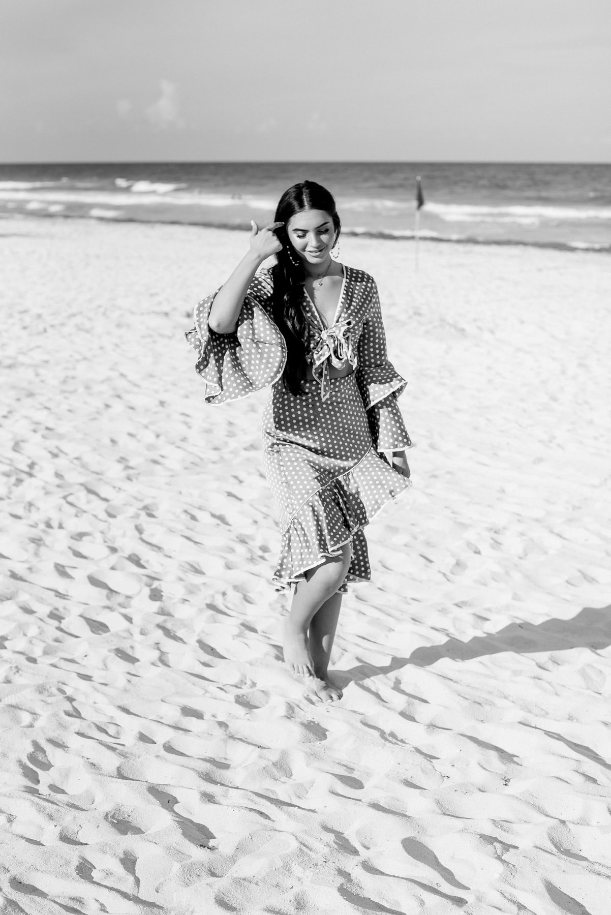 Cancun beach portraits by Take it Photo at The Ritz-Carlton Cancun hotel.