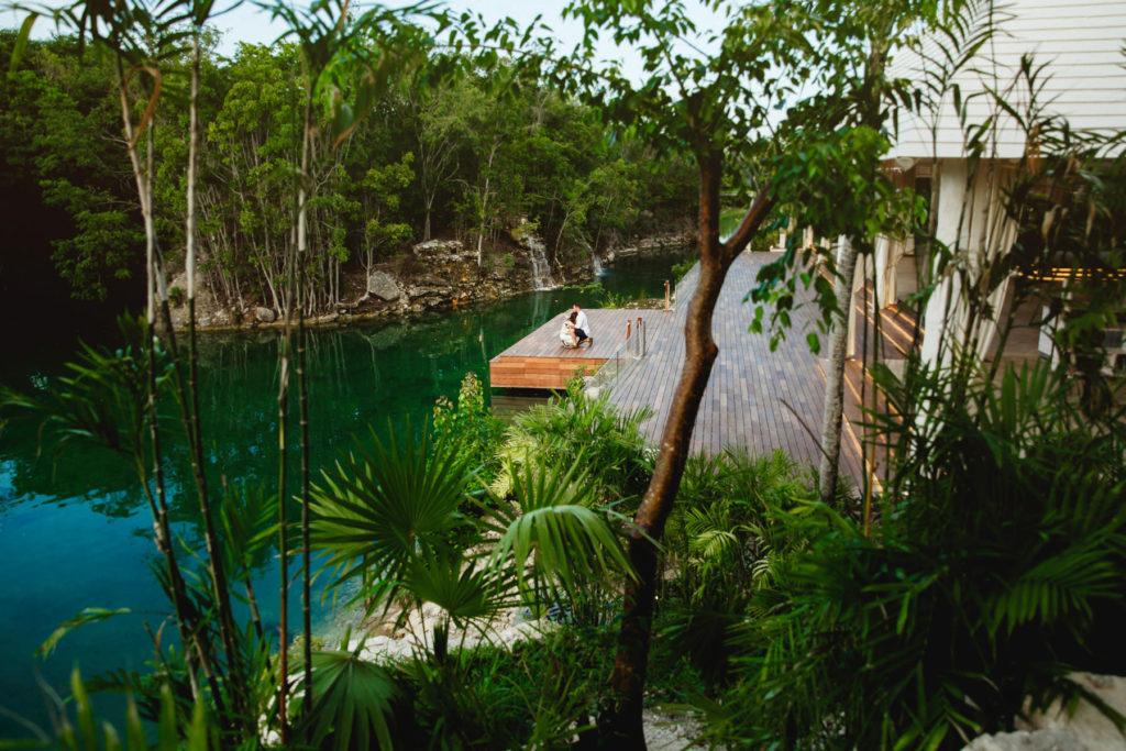 pedida de mano intima en MK Bkue Banyan Tree Mayakoba