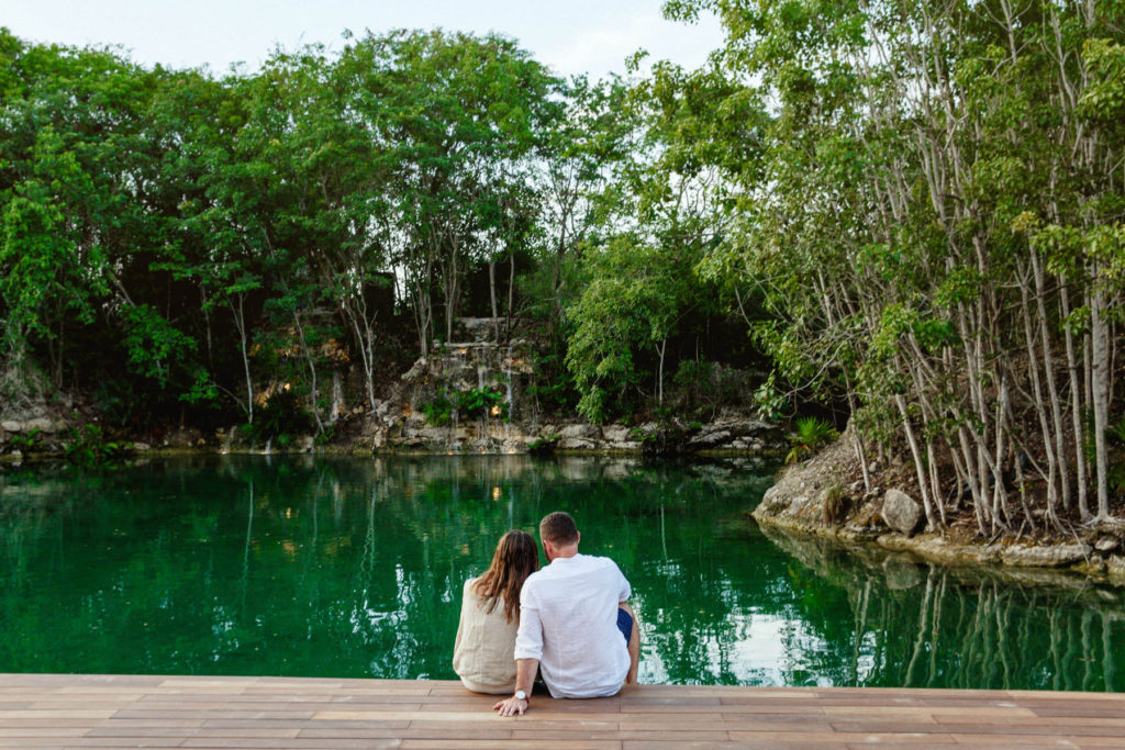 fotógrafo de luna de miel en Banyan Tree Mayakoba