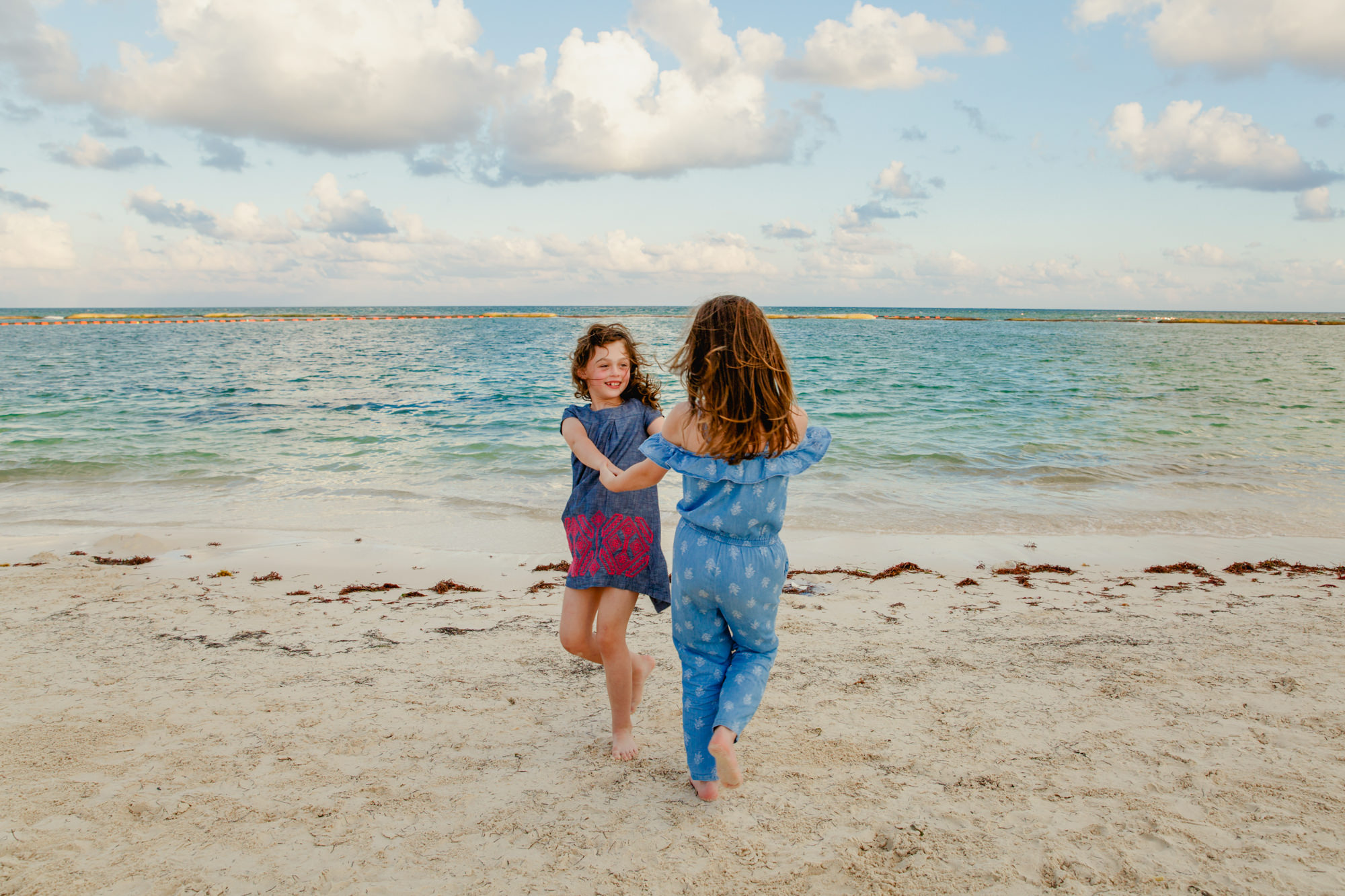 beach lifestyle family photographer Riviera Maya