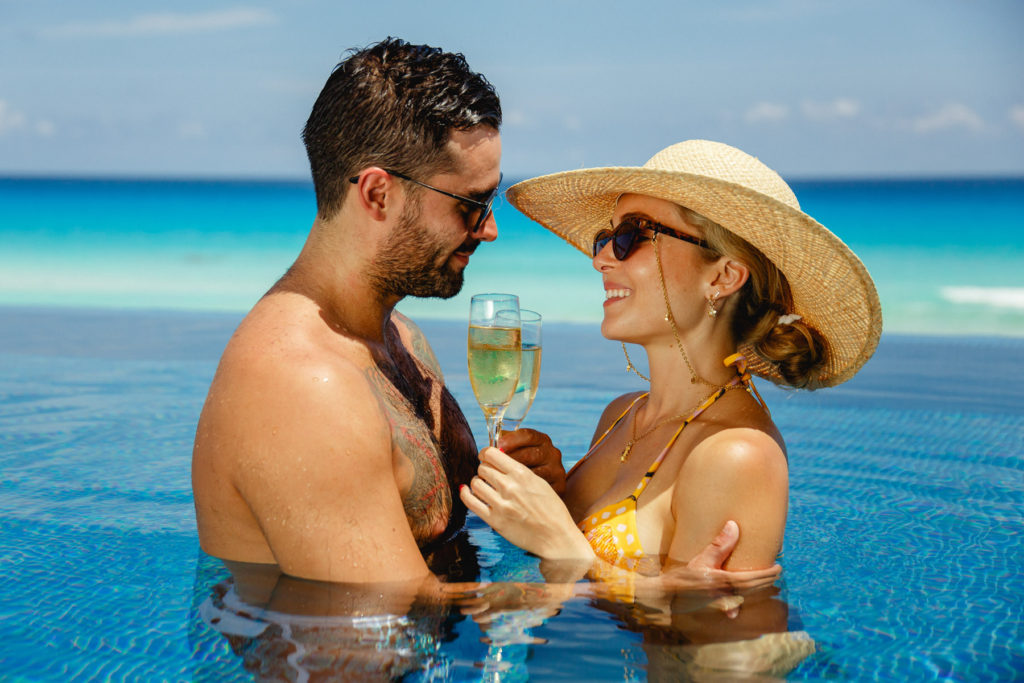 cancun hotel content creation