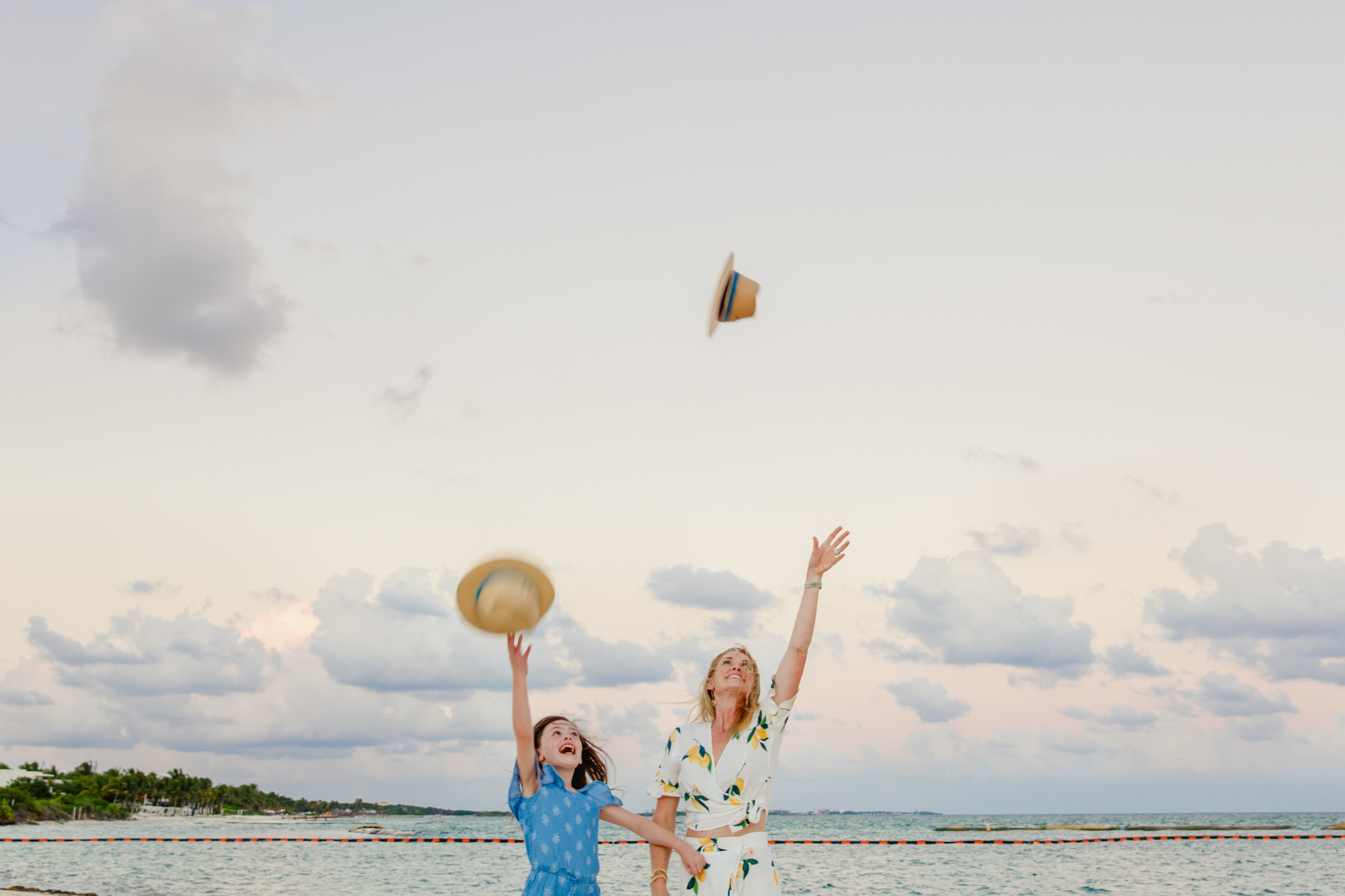 beach lifestyle family photographer Riviera Maya