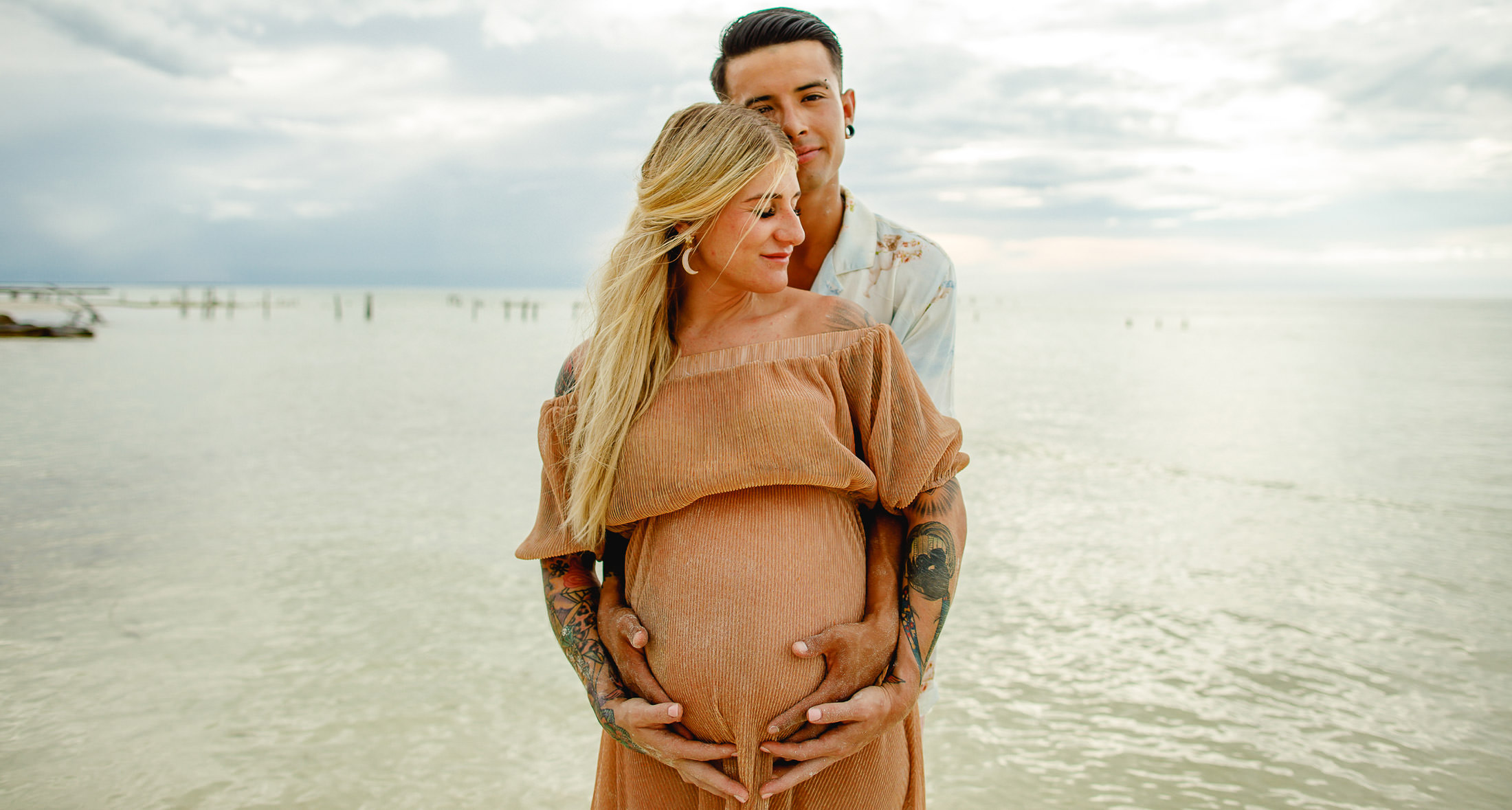 Maternity photographer in Cancun & Riviera Maya